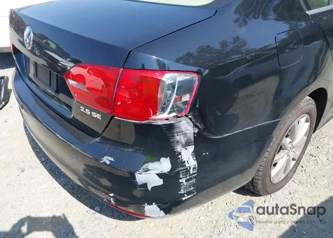 2013 Volkswagen Jetta 2.5L Se из США, поврежденный, VIN 3VWDP7AJ5DM432371